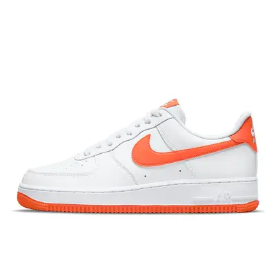 Nike Air Force 1 Low White Orange | Where To Buy | DC2911-101 | The ...