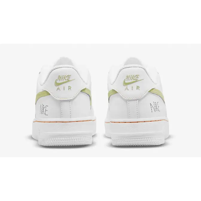 Nike Air Force 1 LV8 GS Multi Swoosh White Bright Crimson | Where To ...