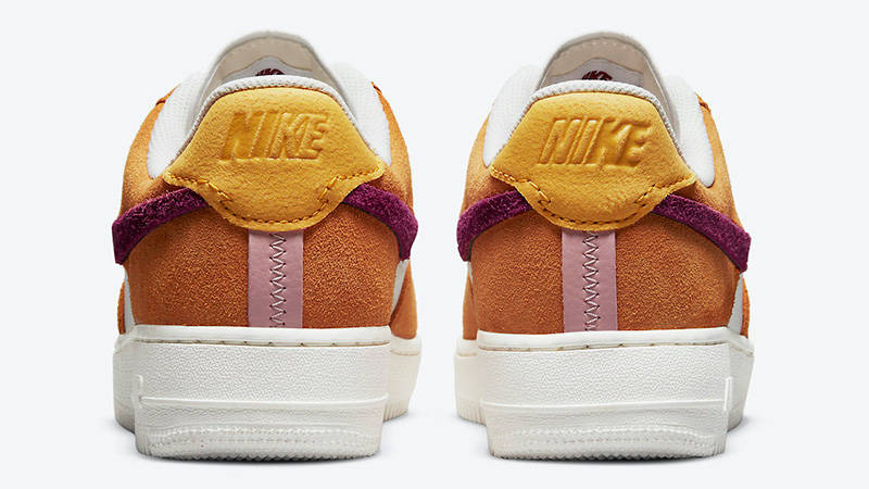 Nike Air Force 1 LXX Orange Maroon DQ0858-100 back
