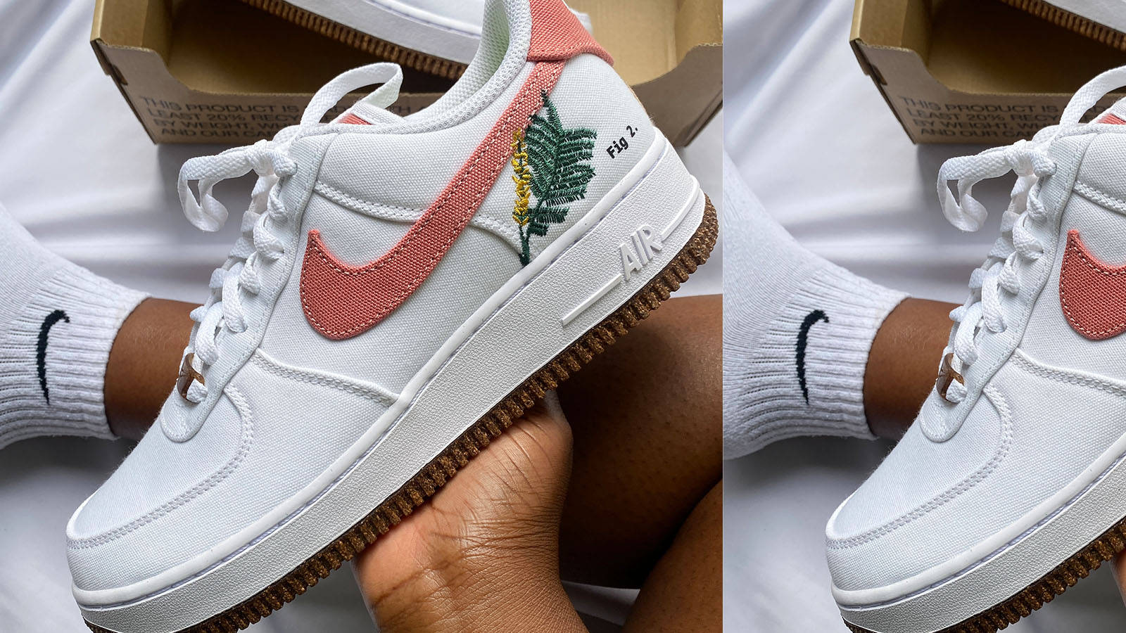 nike air force 1 pink sienna 1