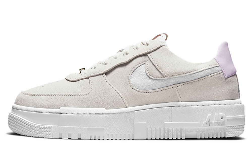 Beige and pink deals air force 1