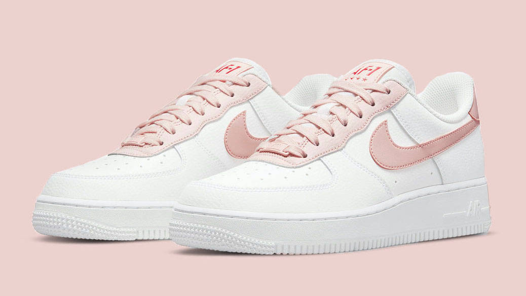 Nike Air Force 1 White Coral