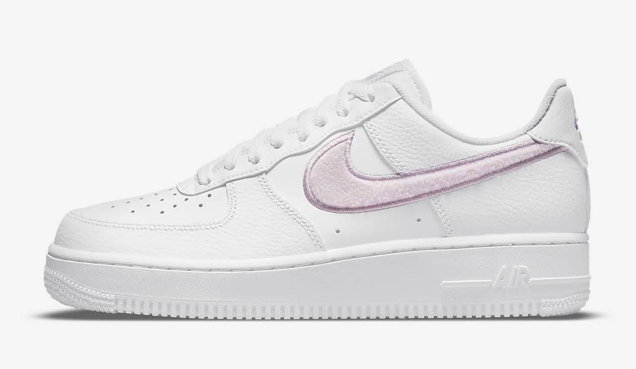 nike air force 1 white pink