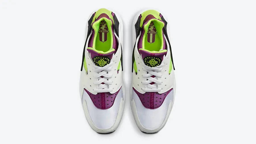 Nike Air Huarache Magenta Neon Yellow