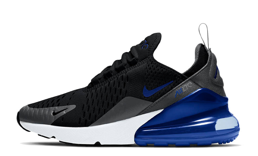 Nike Air Max 270 GS Black Game Royal | Where To Buy | 943345-029 | The ...