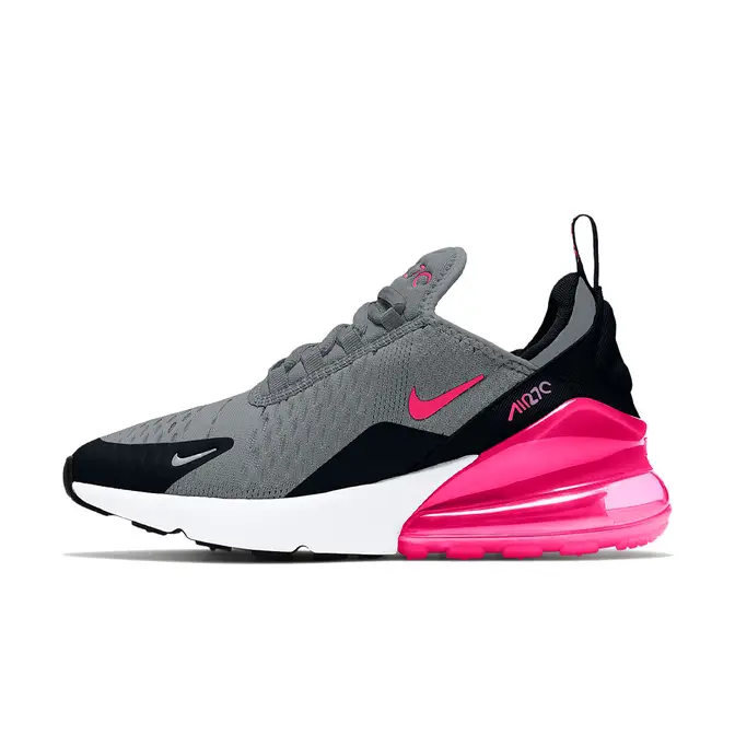 Nike nike shoes all the types of black hair women GS Grey Hyper Pink