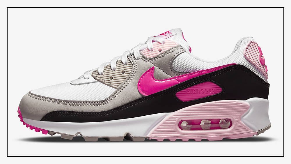 Nike Air Max 90 College Grey Hyper Pink