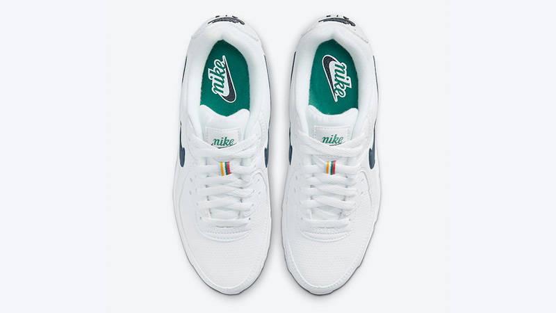 Nike Air Max 90 Perforated Toe White DH1316-101 middle