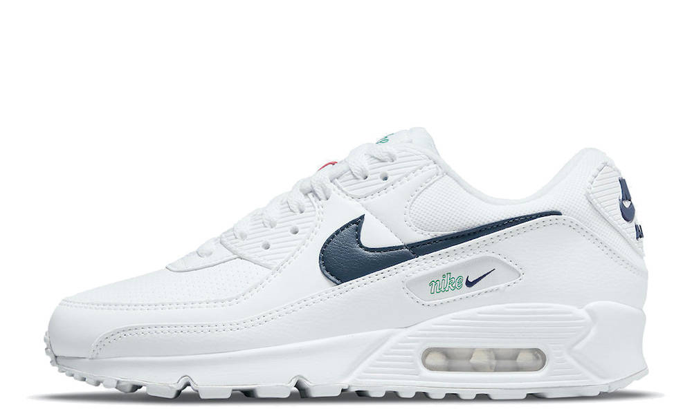 Nike Air Max 90 Perforated Toe White