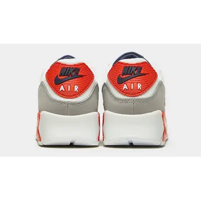 Nike Air Max 90 White Blue Grey Back