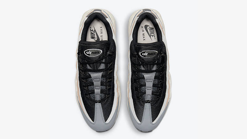 Nike Air Max 95 Black Grey Beige DC9412-002 middle