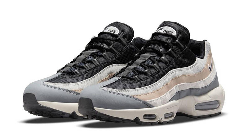 Nike Air Max 95 Black White Beige front