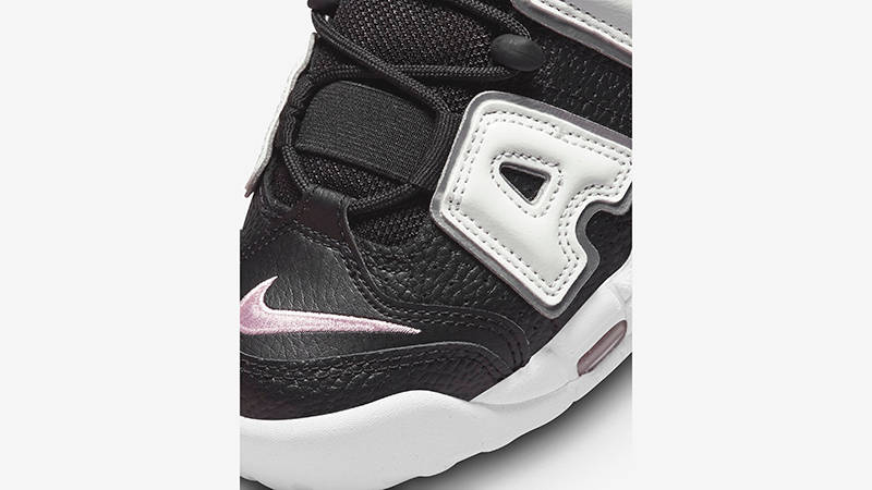 Nike Air More Uptempo Black Metallic Silver