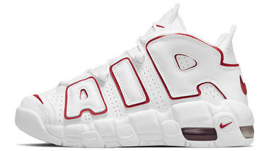 Nike Air More Uptempo GS White Varsity Red