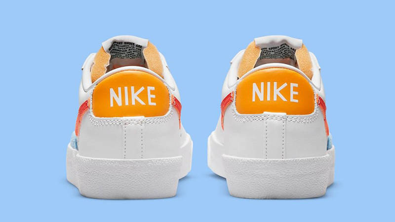 Nike Blazer Low 77 White Orange