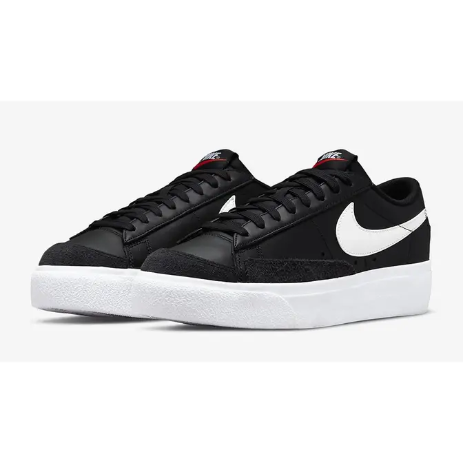 Nike Blazer Low Platform Black White | Where To Buy | DJ0292-001 | The ...