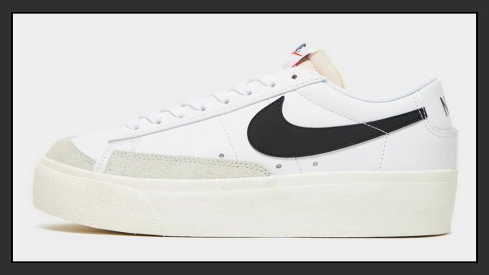 Nike Blazer Low Platform White