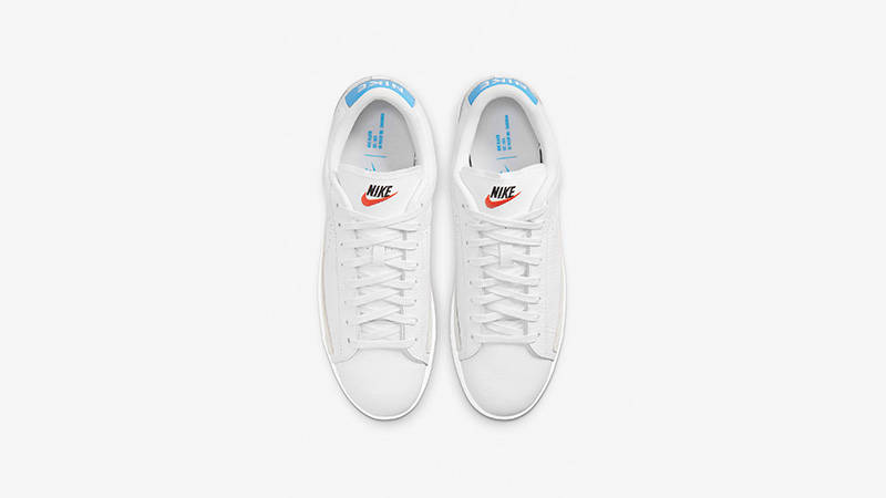Nike Blazer Low X White Photo Blue DN6995-101 middle