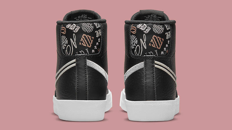 Nike Blazer Mid 77 GS Black White
