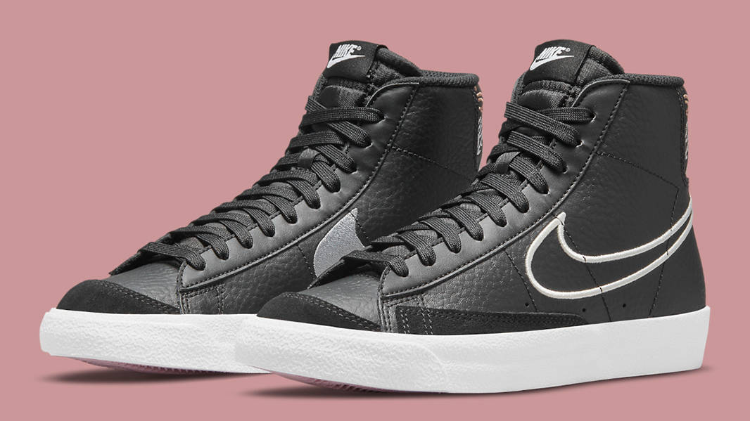 Nike Blazer Mid 77 GS Black White