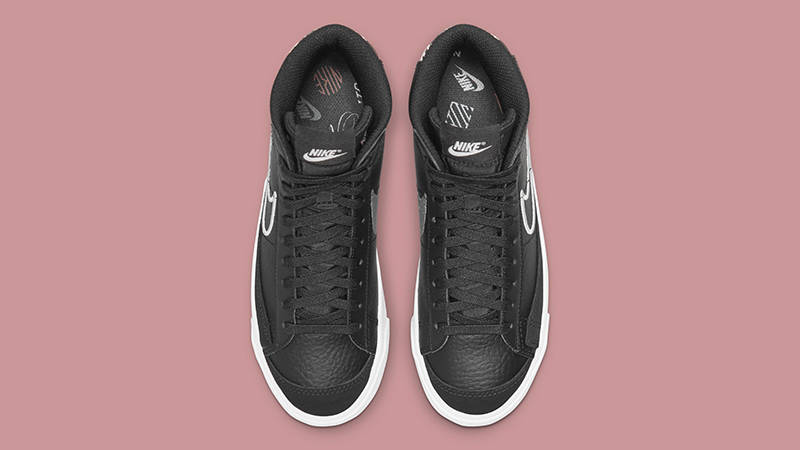 Nike Blazer Mid 77 GS Black White