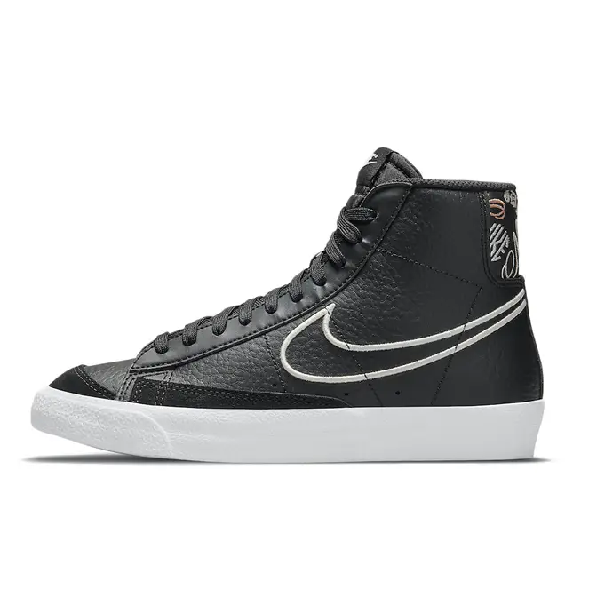 Nike Blazer Mid 77 GS Black White | Where To Buy | DJ0265-001 | The ...