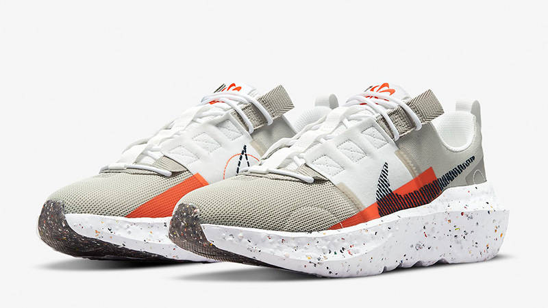 nike crater impact white orange
