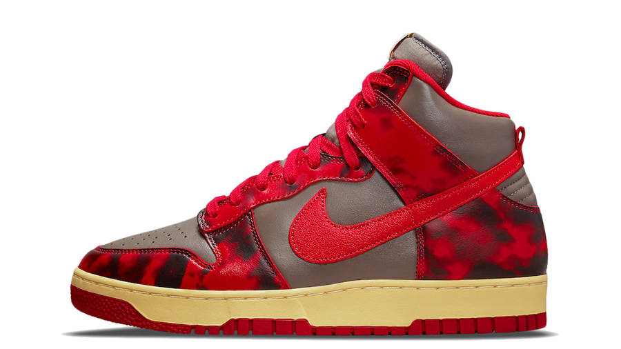 Nike Dunk High 1985 Acid Wash Red | Where To Buy | DD9404-600 