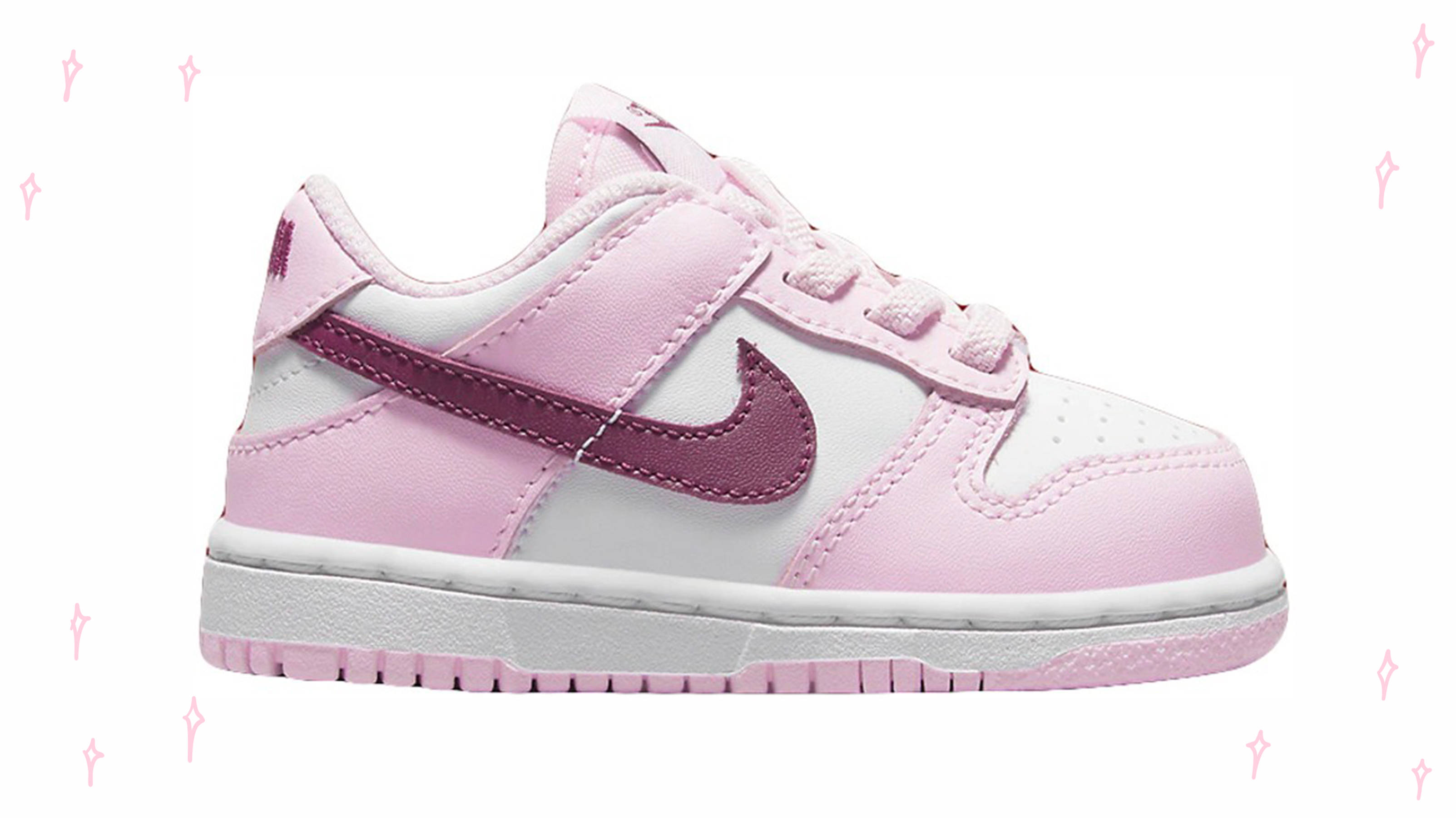 Nike Dunk Low Pink Red White