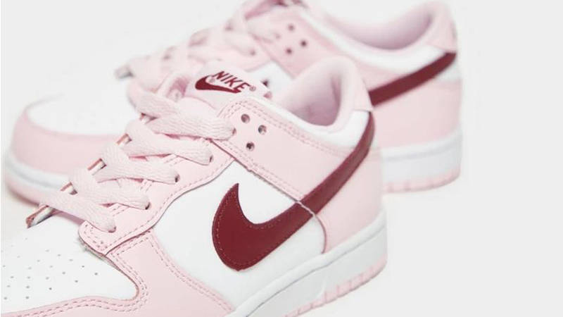 pink foam dunk lows