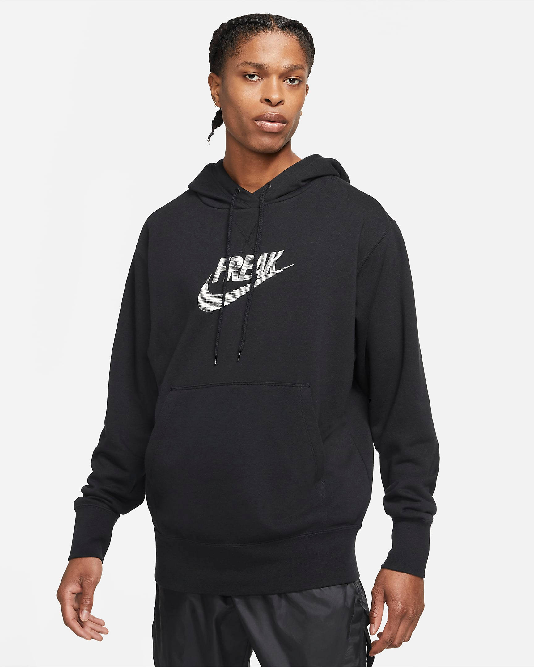 Nike Giannis Freak Pullover Hoodie - Black | The Sole Supplier