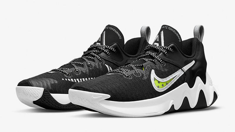 Nike Giannis Immortality Black Volt CZ4099-010 front