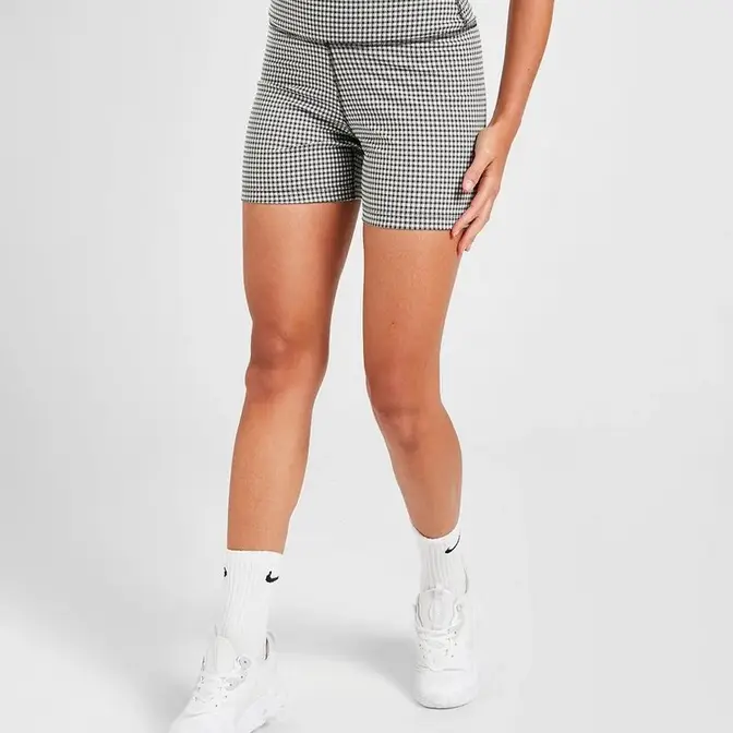 gingham nike shorts
