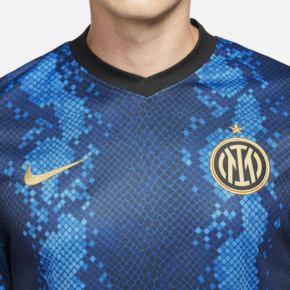 Nike Inter Milan 2021-22 Stadium Home Dri-FIT Football Shirt - Blue