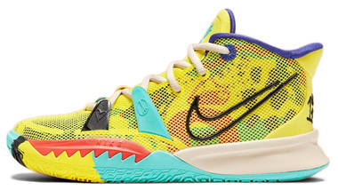 Nike Kyrie 7 GS 1 World 1 People Yellow