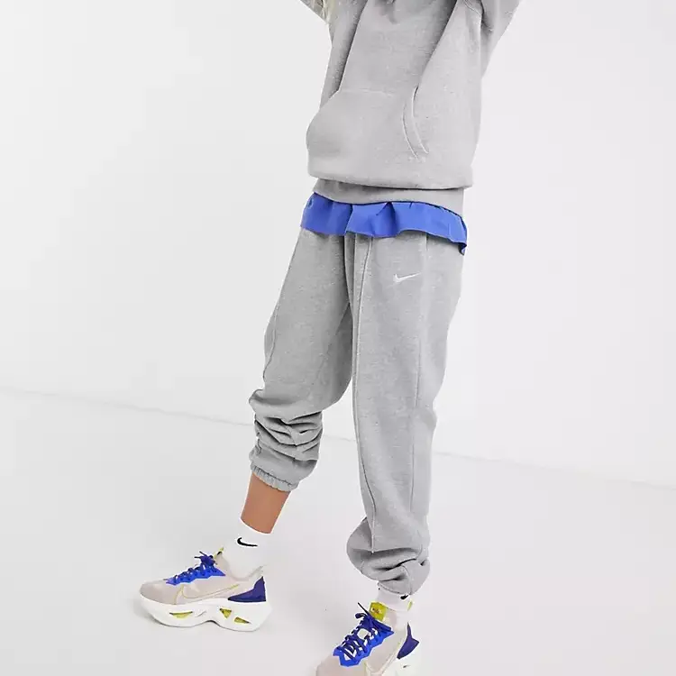 Nike Mini Swoosh Oversized Jogger Grey