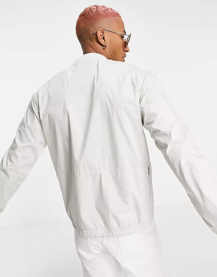 Nike Premium Utility Boxy Woven Sweatshirt Stone Back