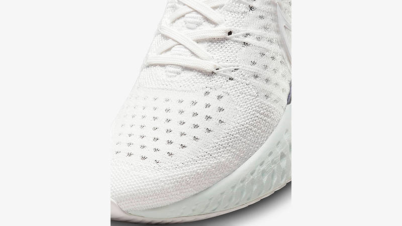 nike react infinity run flyknit platinum