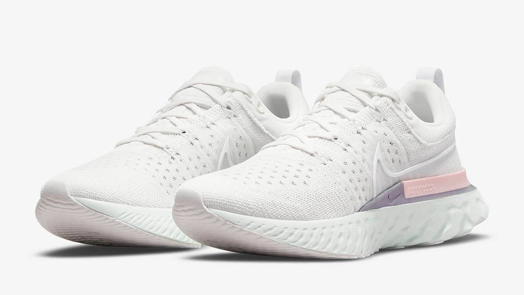 Nike React Infinity Run Flyknit 2 Platinum Tint Green