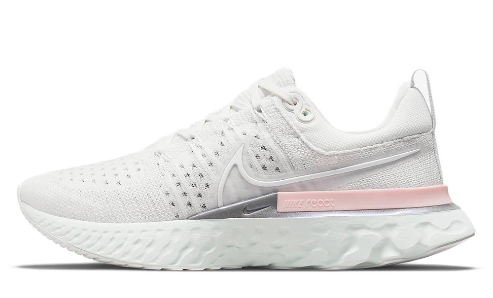 nike react infinity run flyknit platinum