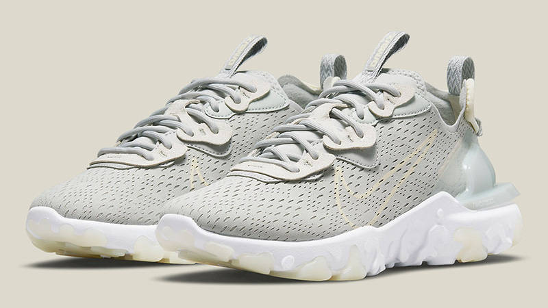 Nike React Vision Grey Yellow DN5061-001 front