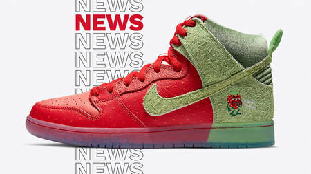 Could the Nike SB Dunk High "Strawberry Cough" Finally Be Releasing? Could the Nike SB Dunk High "Strawberry Cough" Finally Be Releasing?