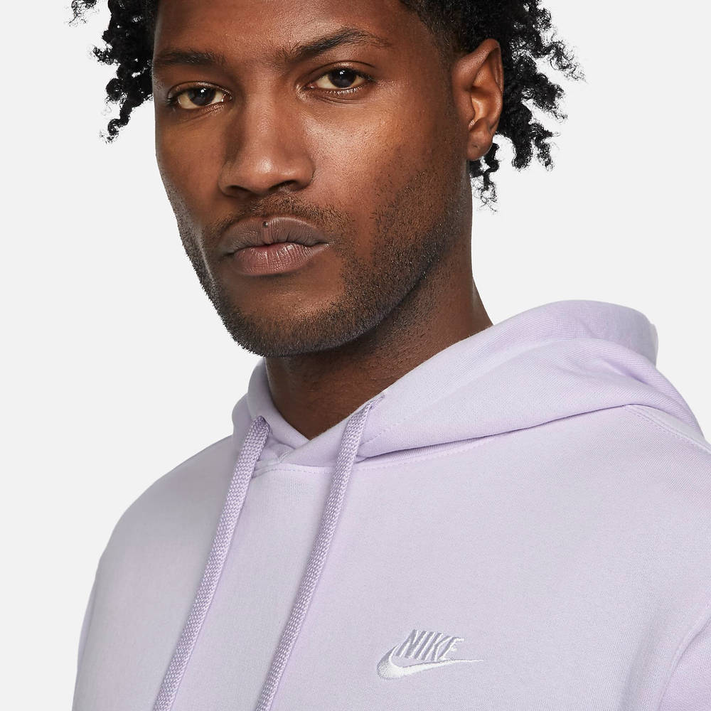 nike sportswear club fleece violet frost