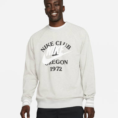 Nike Sportswear Doubled-Up Print French Terry Crew Sweatshirt