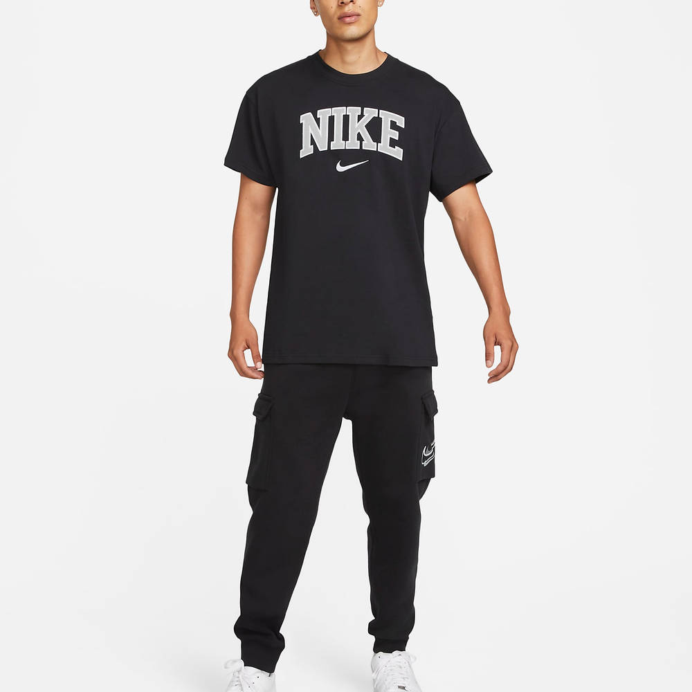 Nike Sportswear Loose Fit Retro T-Shirt - Black | The Sole Supplier