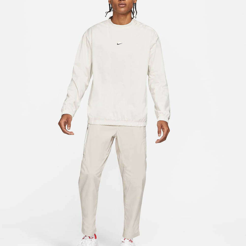 Nike Sportswear Style Essentials Long-Sleeve Lined Top - Light Bone