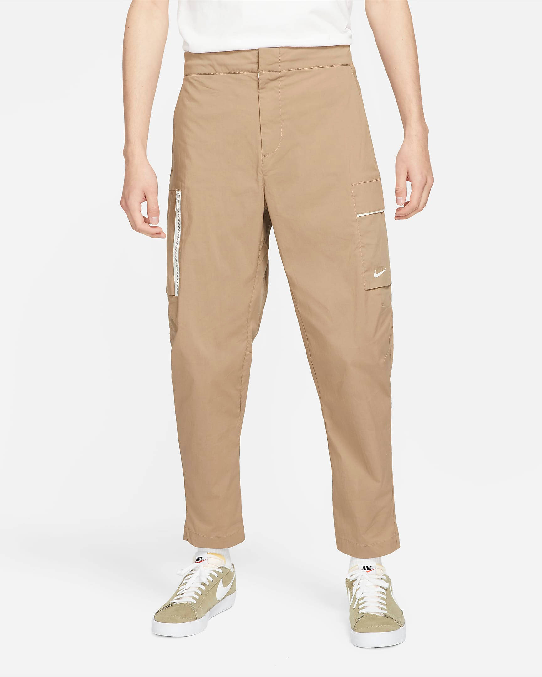 men's woven unlined utility trousers