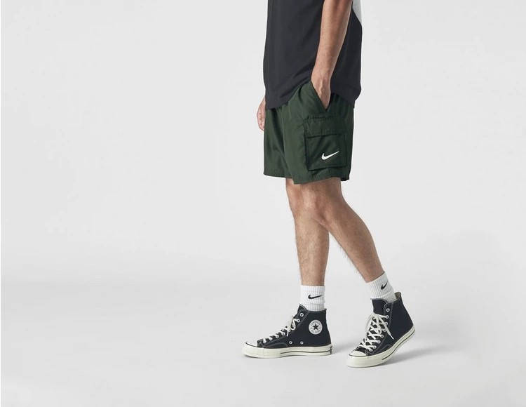 nike swim belted shorts