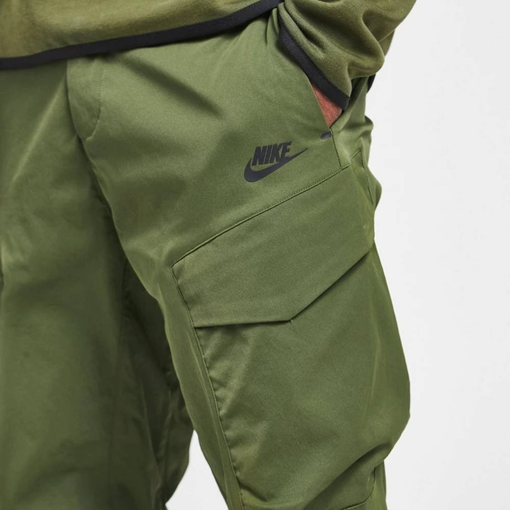 Nike Tech Woven Utility Track Pants - Rough Green | The Sole Supplier