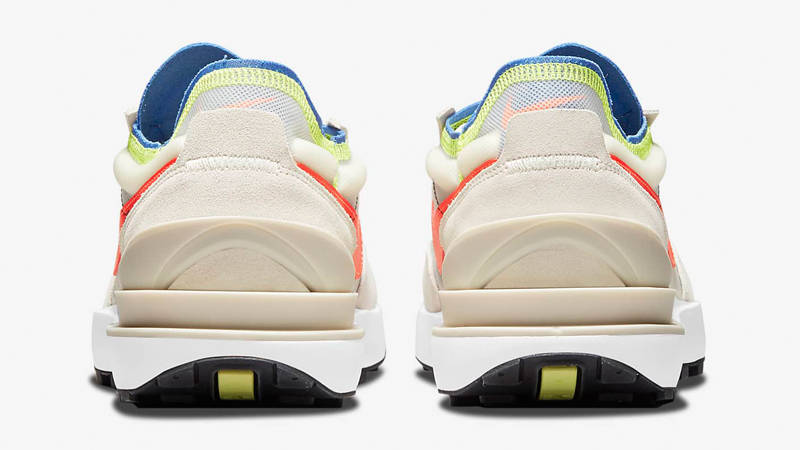 Nike Waffle One Coconut Milk Crimson Royal Back